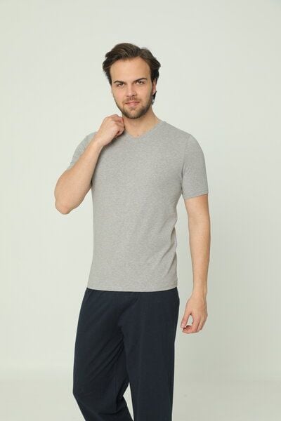 Bruno Barella "3er Pack" GOTS zertifizierte Biobaumwolle Herren T-Shirt von Bruno Barella
