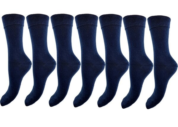 Bruno Barella GOTS zertifizierte Biobaumwolle Socken navy "in 7er Pack" von Bruno Barella