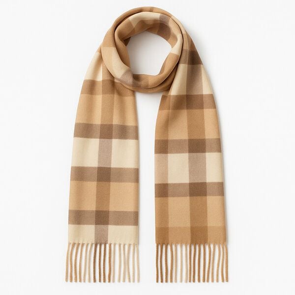 Bruno Barella Langer Wollschal aus 100 % Schurwolle – nachhaltig, weich & wärmend (30 × 200 cm) von Bruno Barella