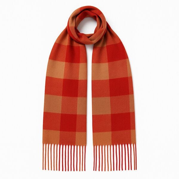 Bruno Barella Langer Wollschal aus 100 % Schurwolle – nachhaltig, weich & wärmend (30 × 200 cm) von Bruno Barella