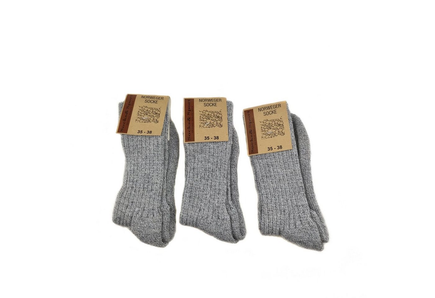 Bruno Barella Socken 3er Pack" Winter Thermo Norweger Socken (3 Paar)" von Bruno Barella