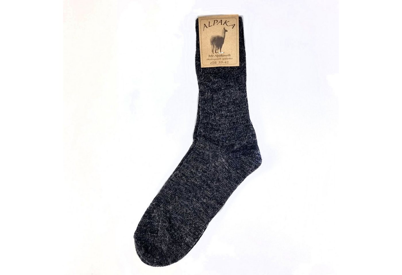 Bruno Barella Socken Winter Thermo Socken mit Schafwolle und Alpakawolle von Bruno Barella