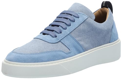 Bruno Magli Men's Darian Sneaker, Light Blue Canvas, 10 von Bruno Magli