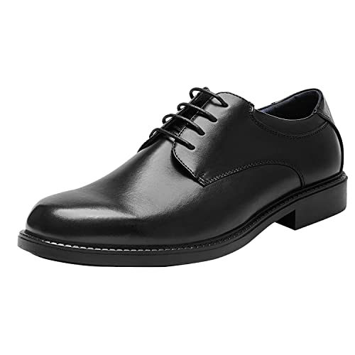 Bruno Marc Anzugschuhe Herren Business Schuhe Derby Schnürhalbschuhe Leder Mit Oxford SCHWARZ-E DOWNING-02-E Größe 40 (EUR) von Bruno Marc