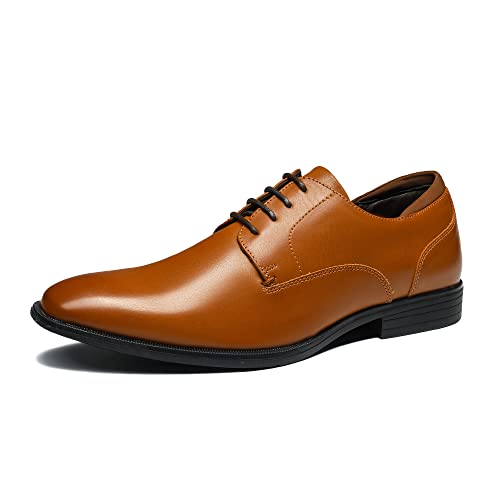 Bruno Marc Herren Anzugschuhe Derby Schnürschuhe Business Schuhe Formale Moderne Klassische BRAUN SBOX221M-E Größe 40 (EUR) von Bruno Marc