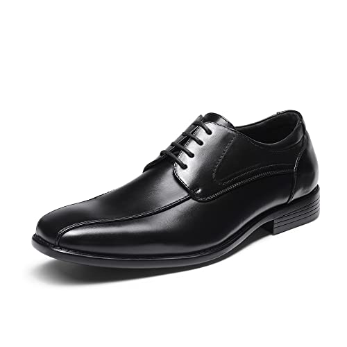 Bruno Marc Herren Anzugschuhe Derby Schnürschuhe Business Schuhe Formale Moderne Klassische SCHWARZ-E DP03-E Größe 42 (EUR) von Bruno Marc