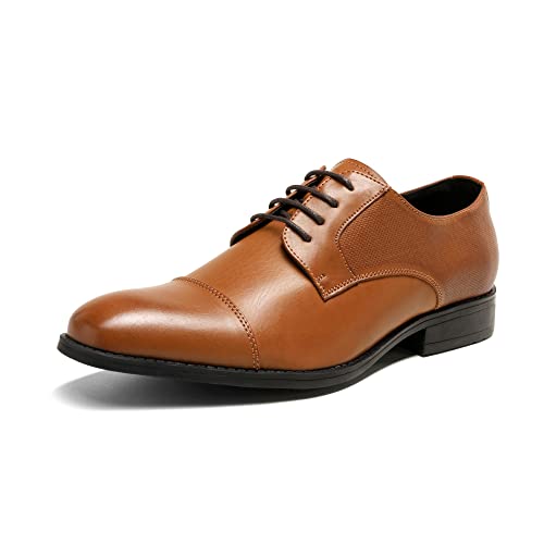 Bruno Marc Herren Anzugschuhe Schnürhalbschuhe Business schnürhalbschuhe büro Herren elegant,Size 41.5,Braun,SBOX222M von Bruno Marc