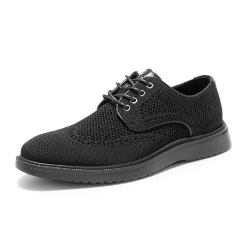 Bruno Marc Herren Anzugschuhe Schnürhalbschuhe,Size 41.5,Schwarz 03,SBOX2403M von Bruno Marc