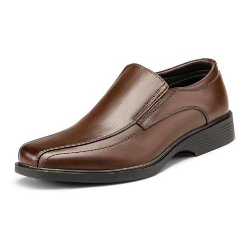 Bruno Marc Herren Mokassin Anzugschuhe Herren Slipper Slip on Business Schuhe,Size 49.5,DUNKEL/BRAUN,CAMBRIDGE-05 von Bruno Marc