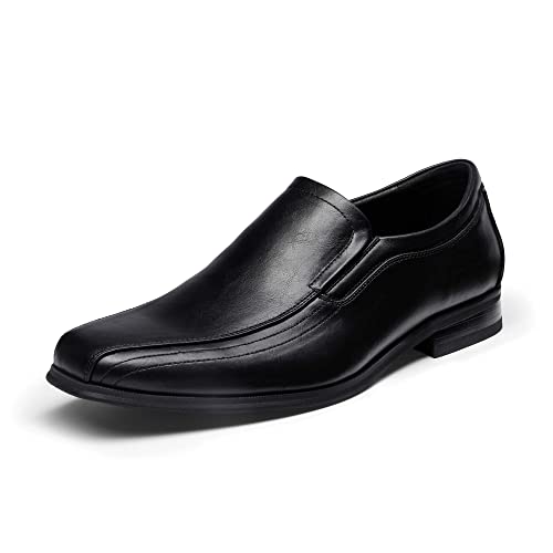 Bruno Marc Herren Mokassin Anzugschuhe Herren Slipper Slip on Bussnis Schuhe Cambridge-05,schwarz 44.5EU von Bruno Marc