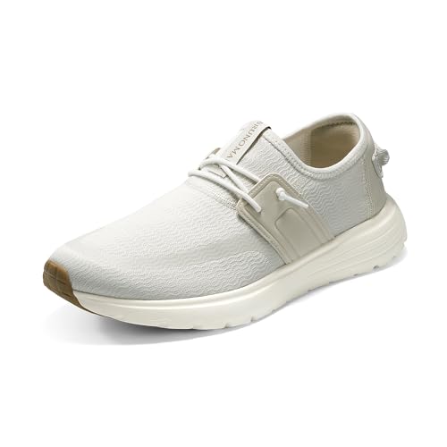 Bruno Marc Herren Mokassins Atmungsaktiv Flache Slipper Slip on Loafer Sneaker Weich Comfort Klassische Schuhe,Size 41,Beige,BMUMLS2510 von Bruno Marc