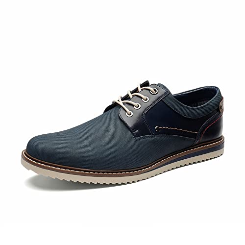 Bruno Marc Herren Schn?Rhalbschuhe Klassischer Business Anzugschuhe BLAU 40 (EUR) SBOX2213M-E von Bruno Marc