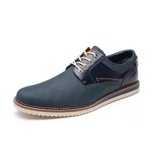 Bruno Marc Herren Schn?Rhalbschuhe Klassischer Business Anzugschuhe BLAU 43 (EUR) SBOX2213M-E von Bruno Marc