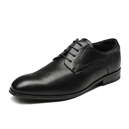 Bruno Marc Herren Anzugschuhe Schnürhalbschuhe Klassischer Business Derby Oxford Hochzeit Schuhe Schnürschuh,Size 44,Schwarz,SBOX229M-E von Bruno Marc