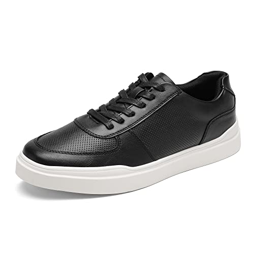 Bruno Marc Herren Sneaker Schnürhalbschuhe Elegante Turnschuhe Walkingschuhe Mode Schuhe,Size 42,Schwarz,SBFS223M von Bruno Marc