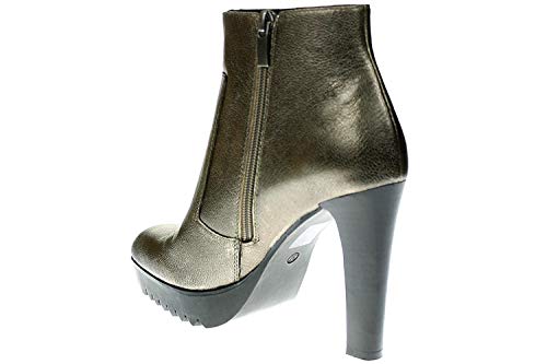 Bruno Premi SAMBA - Damen Schuhe Stiefel Siefelette - I6300X samba-acciaio, Größe:39 EU von Bruno Premi