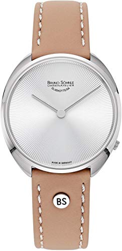 Bruno Söhnle Damen Analog Quarz Uhr mit Leder Armband 17-13211-251 von Bruno Söhnle