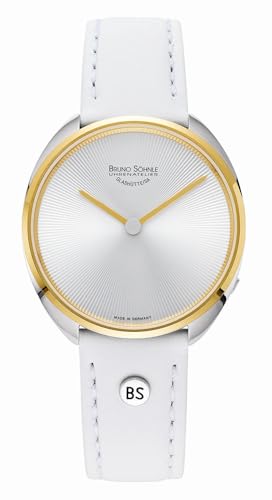 Bruno Söhnle Damen Analog Quarz Uhr mit Leder-Kalbsleder Armband 17-23211-251 von Bruno Söhnle