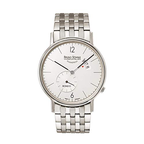 Bruno Söhnle Unisex Analog Quarz Uhr mit Edelstahl Armband 17-13182-242 von Bruno Söhnle