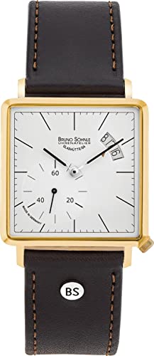 Bruno Söhnle Unisex Analog Quarz Uhr mit Kalbsleder Armband 17-33072-241 von Bruno Söhnle