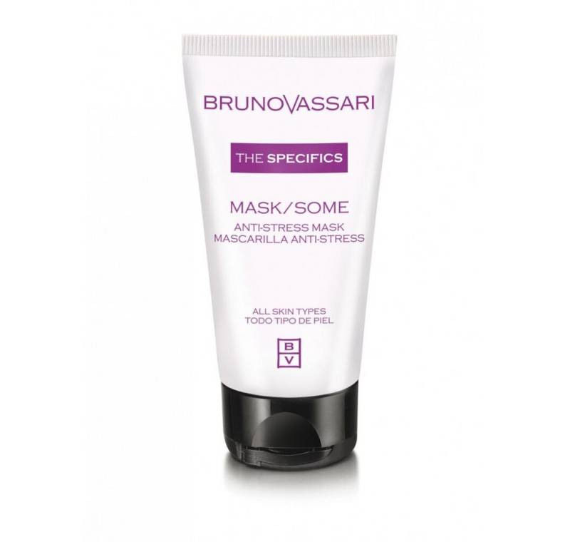 Bruno Vassari Gesichtsmaske, The Specifics, Anti-Stress, Day & Night, Cream Mask, For Face, 50ml von Bruno Vassari