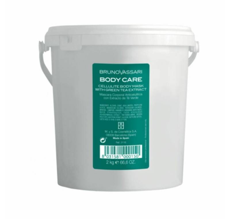 Bruno Vassari Körperpflegemittel, Green Tea Extract, Anti-Cellulite, Cream Mask 2000 g von Bruno Vassari