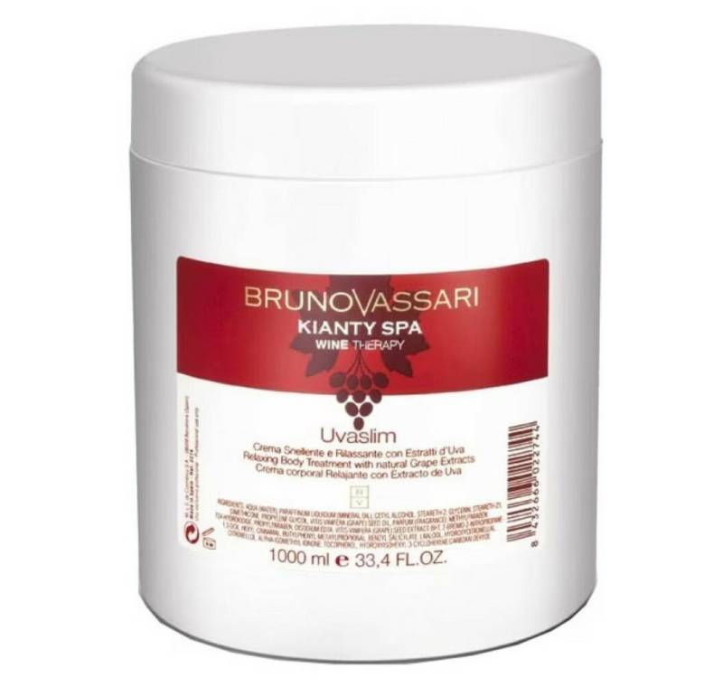 Bruno Vassari Körperpflegemittel, Kianty SPA, Grape, Anti-Oxidant, Body Cream, 1000ml Bruno Vassari Körperpflegemittel, Kianty SPA, Grape, Anti-Oxidant, Body Cream, 1000ml von Bruno Vassari