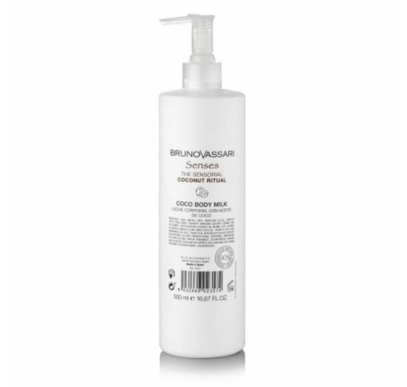 Bruno Vassari Körperpflegemittel, Senses, Coconut Oil, Hydrating, Body Milk, 500ml von Bruno Vassari