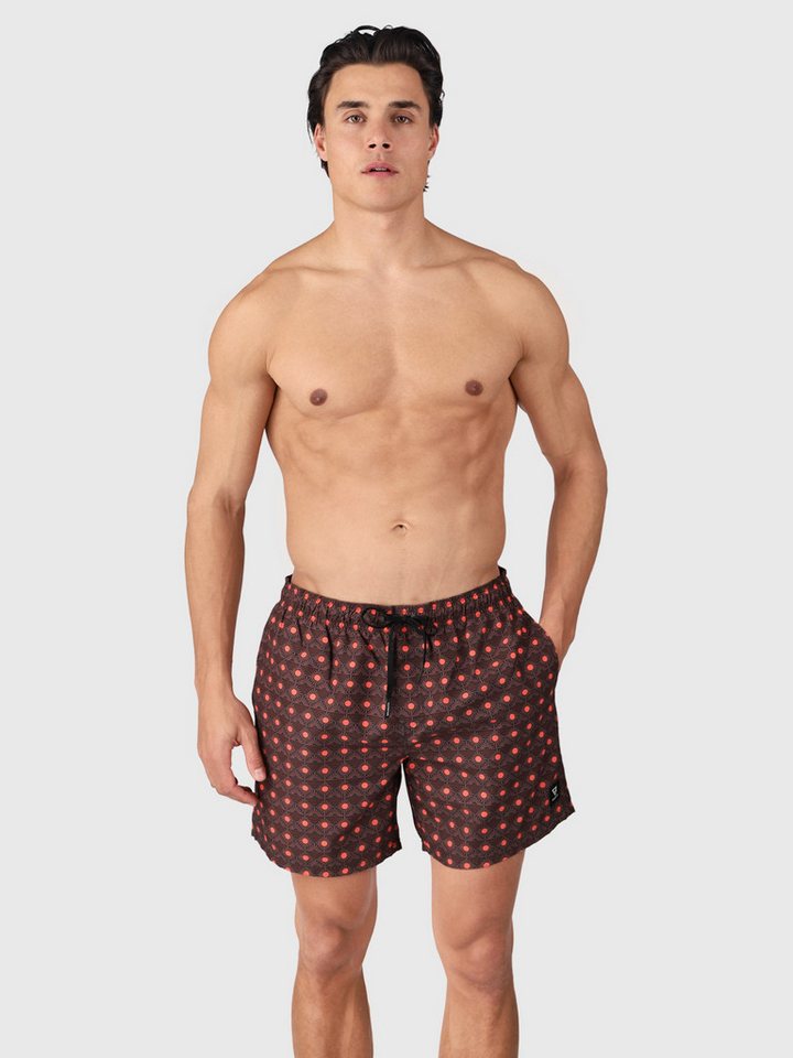 Brunotti Badeshorts Cester-Mini Men Swim Shorts MEMORIES OF THE SUN PIRATE BLACK von Brunotti