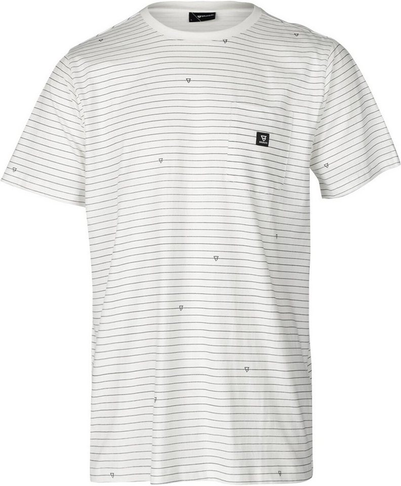 Brunotti Funktionsshirt Axle-Stripe Men T-shirt 1001 Snow von Brunotti