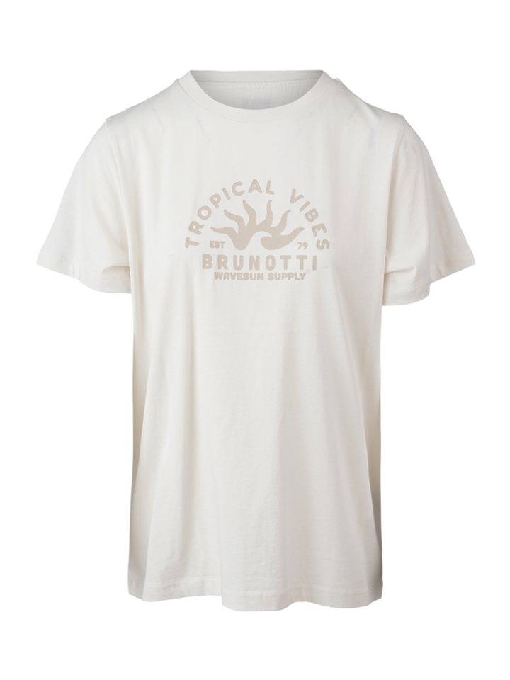 Brunotti Kurzarmshirt Mathilde Women T-shirt Cream von Brunotti