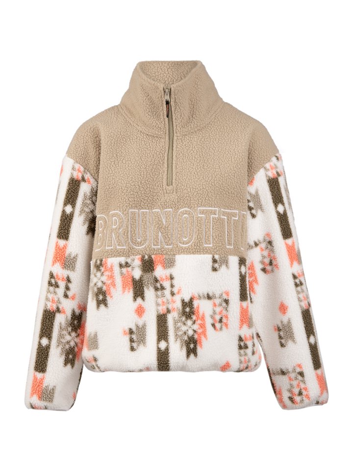 Brunotti Rollkragenpullover Chondra-Print Women Fleece Siberia Fungi Brunotti Rollkragenpullover Chondra-Print Women Fleece Siberia Fungi von Brunotti