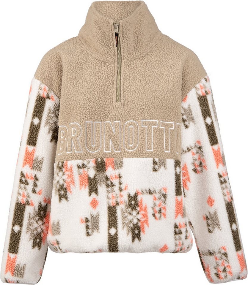 Brunotti Rollkragenpullover Chondra-Print Women Fleece Brunotti Rollkragenpullover Chondra-Print Women Fleece von Brunotti