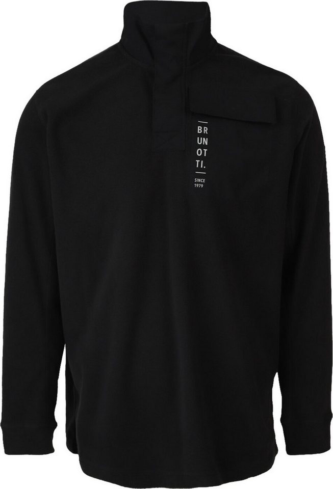 Brunotti Rollkragenpullover Rock Men Fleece BLACK von Brunotti