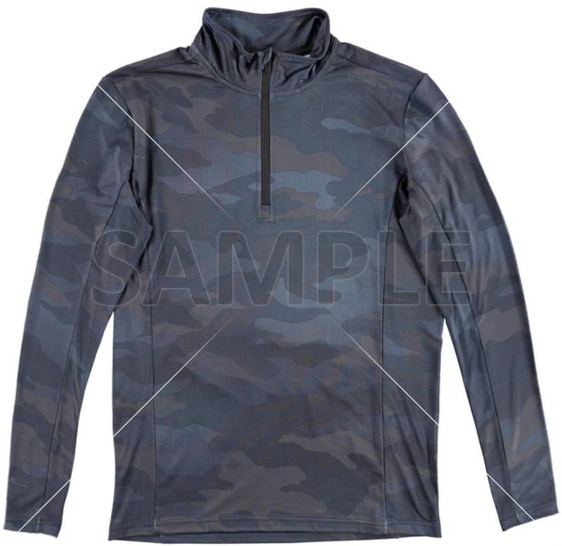 Brunotti Rollkragenpullover Terni camo Men Fleece SPACE BLUE von Brunotti