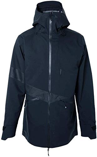 Brunotti Skijacke Snowboardjacke Owl Mens Snowjacket schwarz & gelb Winddicht elastisch (099 Black, L) von Brunotti