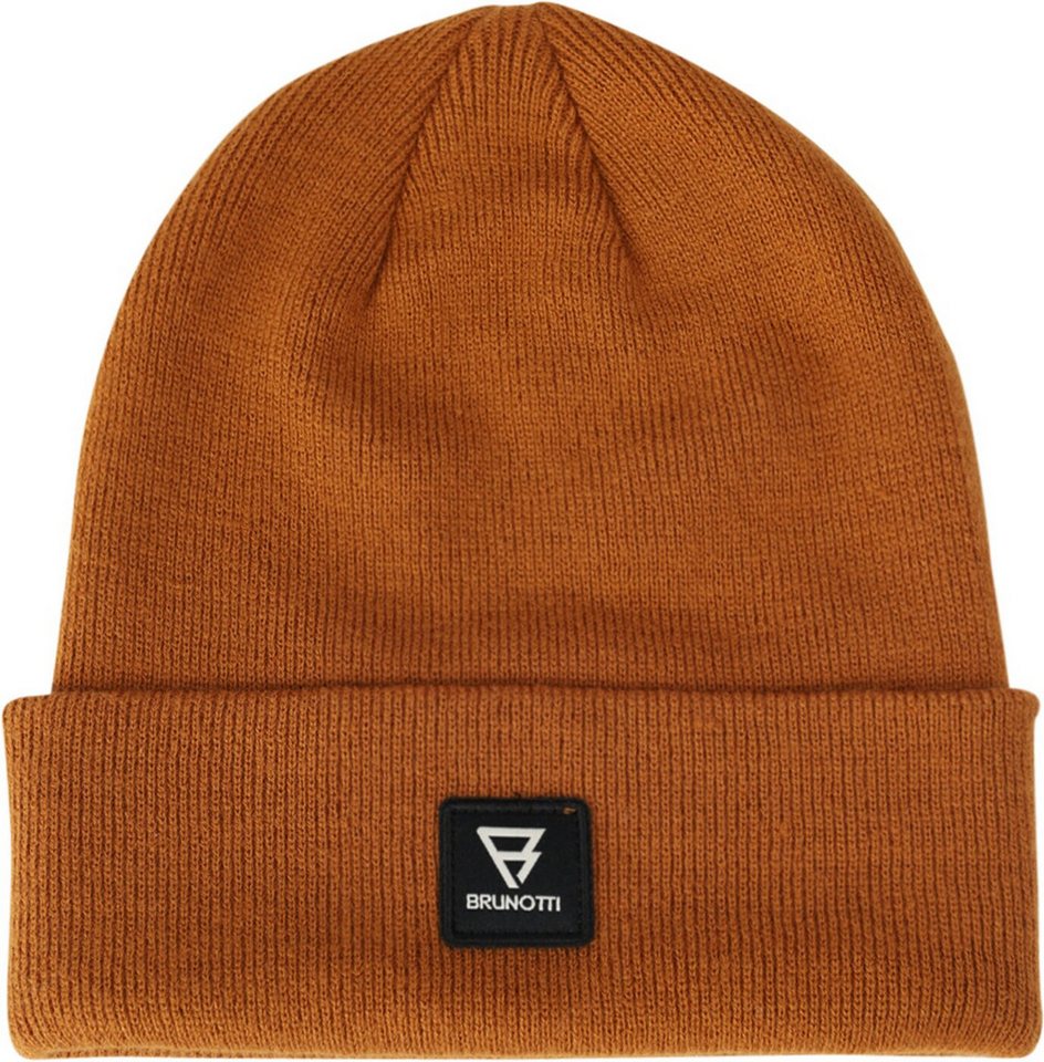 Brunotti Strickmütze Tignes Uni Beanie TABACCO von Brunotti