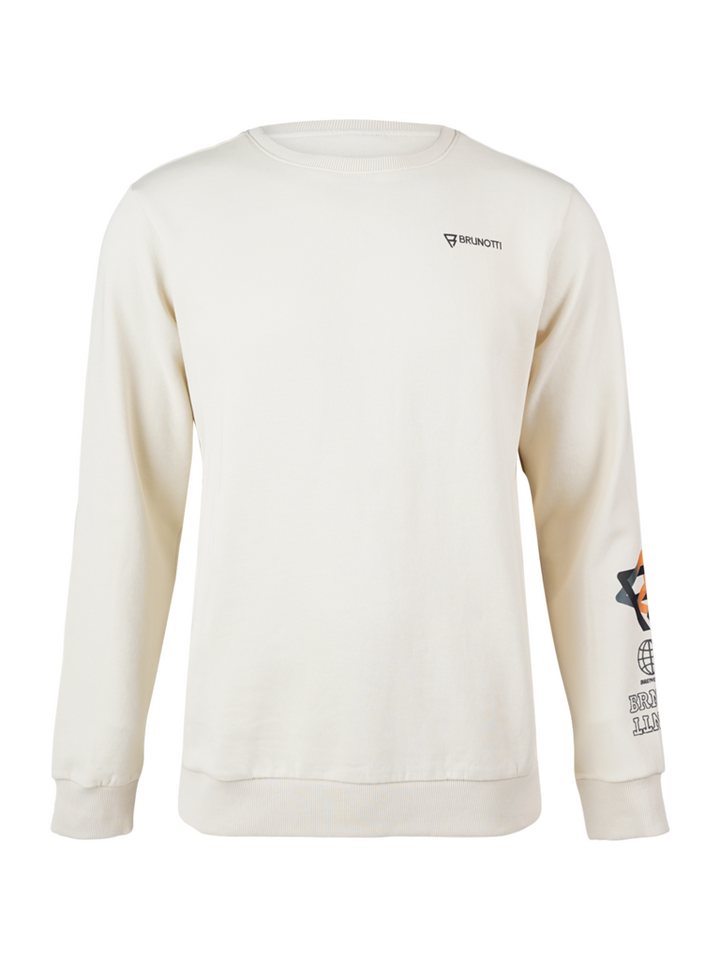 Brunotti Sweatshirt Murray-R Men Sweat WHITE FOAM von Brunotti
