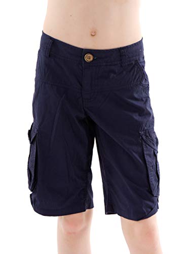 Brunotti Walkshort Bermudahose Sommerhose Gabyras blau Taschen Cargo Gr. 152 161247205 von Brunotti