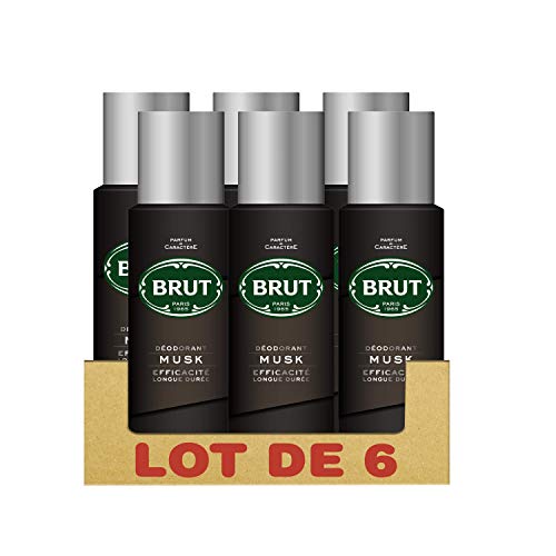 Brut Herren-Deodorant, Spray 200 ml, 6er-Pack von Brut