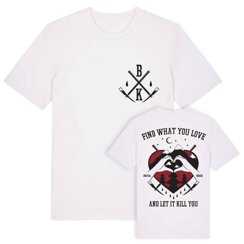 Brutal Knack FWYL Shirt T-Shirt weiß in M von Brutal Knack