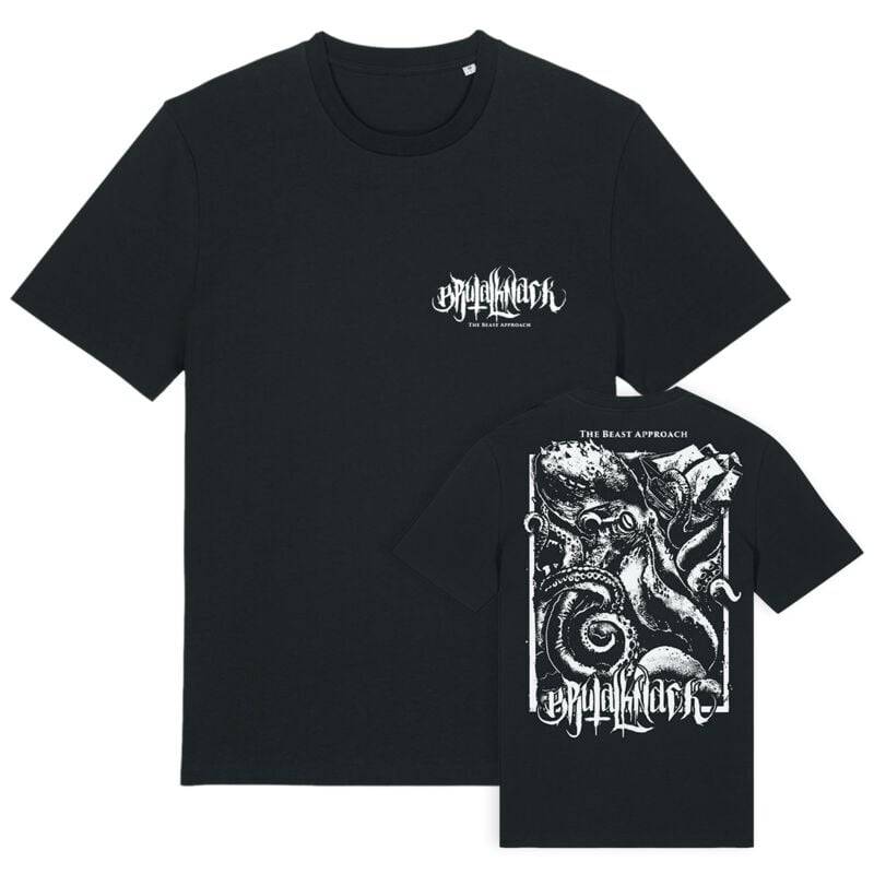 Brutal Knack T-Shirt - The Kraken Shirt - S bis 3XL - für Männer - Größe XL - schwarz von Brutal Knack