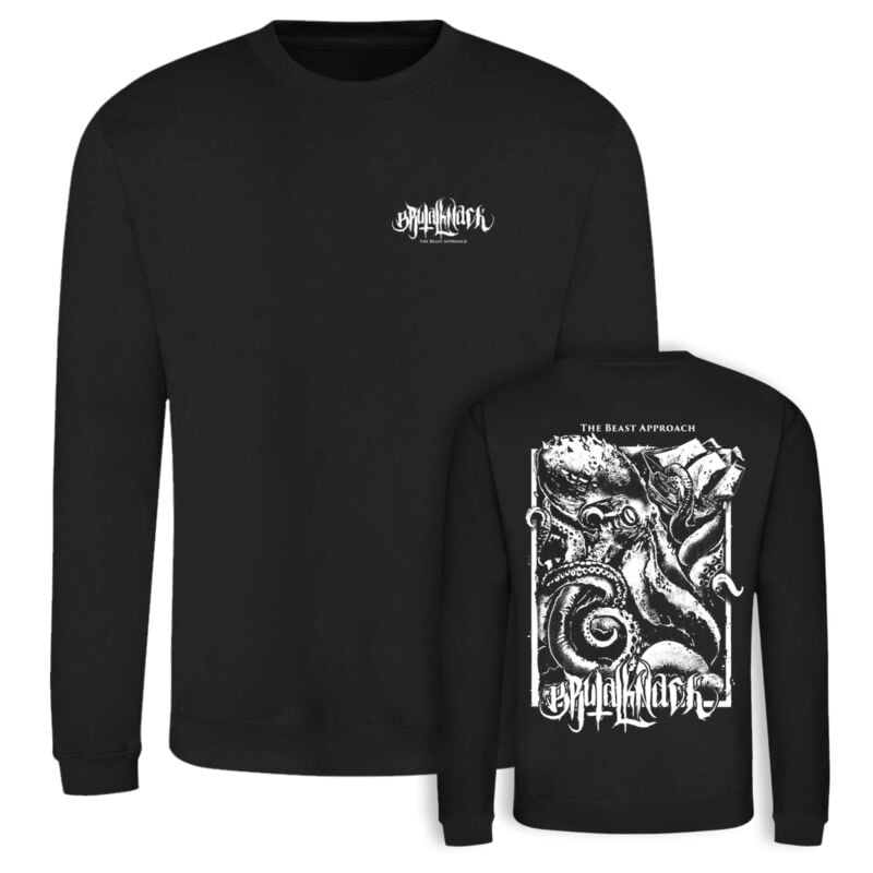 Brutal Knack The Kraken Crewneck [black] Sweatshirt schwarz in M von Brutal Knack