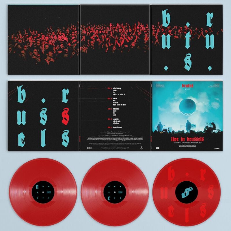 Live in Brussels von Brutus - 3-LP (Coloured, Limited Edition, Standard) von Brutus