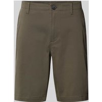 Bruun & Stengade Regular Fit Shorts mit Gesäßtaschen Modell 'GERHARD' in Khaki, Größe 29 von Bruun & Stengade