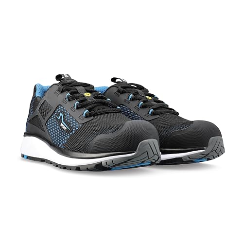 Brynje 905 Splash S1PL Sicherheitsschuhe ESD SC SR FO (Gr. 43) | Leichte Sicherheitsschuhe Herren & Damen | Bequeme Sicherheitsschuhe mit Atmungsaktivem Obermaterial | Safety Shoes for Men & Women von Brynje
