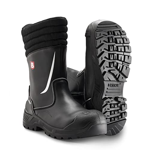 Brynje Sicherheitsschuh B-Dry Outdoor Boot Sicherheitsschuhe Fit System, Schwarz- Gr. 44 von Brynje