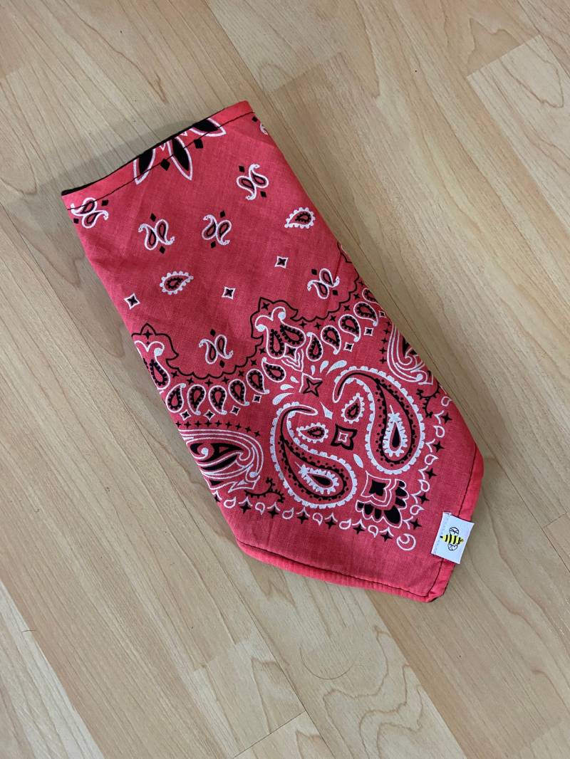 Koralle Fleece Gefütterte Bandana // Gesichtswärmer Ski Maske Schnee Wind Wetter Blocker von BsTextiles