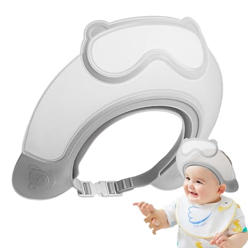 Baby-Haarwaschschutz, wasserdicht, verstellbar, Kinder-Duschhaube, 23 x 23 x 7 cm, weiches Badevisier, Shampoo-Schutz, Badzubehör für Mädchen und von Bsbkoj