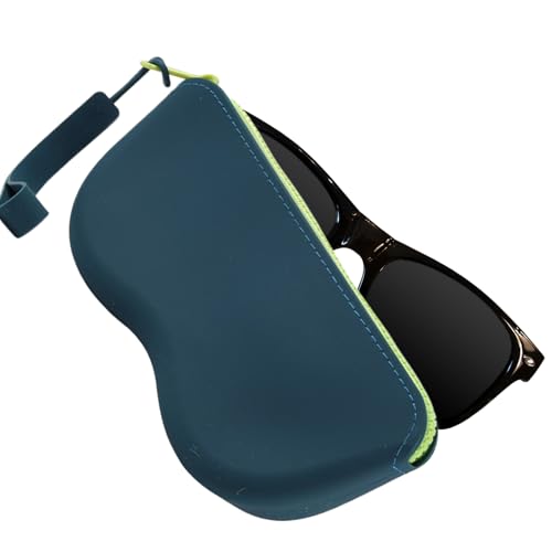 Bsbkoj Brillenetui für Reisen – Brillenetui | Tasche zum Aufhängen aus Silikon für Sonnenbrille, ideal für Schule, Pool, Camping, Outdoor, Rucksack zu Hause, dunkelgrün, Se référer au descriptif Bsbkoj Brillenetui für Reisen – Brillenetui | Tasche zum Aufhängen aus Silikon für Sonnenbrille, ideal für Schule, Pool, Camping, Outdoor, Rucksack zu Hause, dunkelgrün, Se référer au descriptif von Bsbkoj